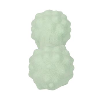 Peanut Massage Ball Multi Directional Massage Ergonomic Soft Double Lacrosse Massage Ball for Stress Reduction Green