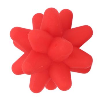 2Pcs Yoga Fitness Muscle Relaxation Hedgehog Massage Ball Portable Acupoint Fascia Massage Ball - Red