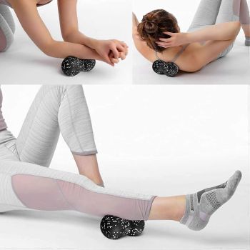 Lacrosse Ball Fascia Ball Massage Ball Peanut Double Massage Ball Tool Ball Massage Ball Massage Trigger Point Massage Balls For Massage Mobility Phys