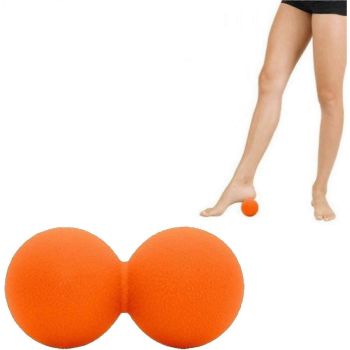 Peanut Massage Ball for Deep Tissue Muscle Massage, Trigger Point relaxation, Back, Neck, Spine and Shoulder support