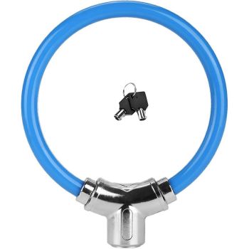 Reliable Bicycle Lock, Heavy-Duty Multifunctional Bicycle Lock for All Bicycle Types, Durable Steel Material, Size Adjustable