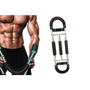 Twister Arm Trainer Adjustable Twister Arm Chest Exerciser With 3 Springs - Red