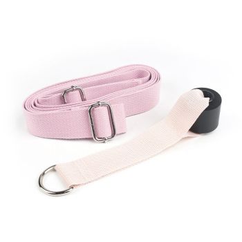Stretching Strap Sports Leg Stretching Strap for Women Men Gymnastics Ballet Pink
