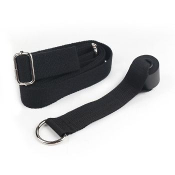 Stretching Strap Sports Leg Stretching Strap for Women Men Gymnastics Ballet Black