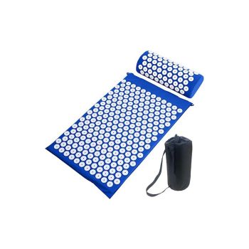 Body Massager Acupressure Cushion Mat(Purple)