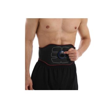 ABS Stimulator EMS Abdominal Muscle Trainer Smart Toning Belt for Home Workouts - M