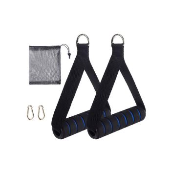 Yoga Strength Trainer Pull Down Home Gym Exercise Handles Replacement Fitness Equipment for Pilates -Green