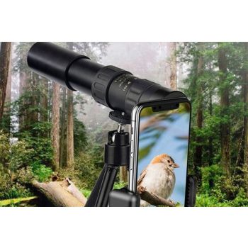 10-300X Zoom HD Portable Monocular Long Range Professional Telescope for Outdoor Travel