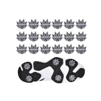 18PCS Screw Golf Shoe Spikes Set Fast Twist Studs Cleats for Lawn Cricket Shoe Players