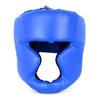 Kickboxing Head Gear for Adults/ MMA Training Spng Maal Arts Boxing Helmet - Red S