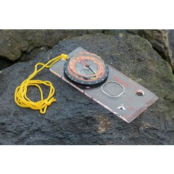 Professional Compass with Map Scale Multifunctional Baseplate