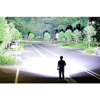 LED Flashlight Rechargeable Portable Light for Outdoor Camping Hiking Super Brightest Flashlights Emergency Flashlight