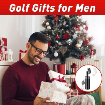 Golf Club Cleaner Brush with 5oz Water Spray Bottle Golf Cleaning Kit with Clip