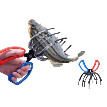 Fishing Pliers Gripper Metal Fish Control Clamp Claw Tong Grip Forceps Tackle