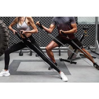 11Pcs Resistance Band Set Yoga Pilates Abs Exercise Fitness Tube Workout Bands