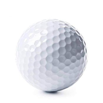 1Pc Five-Layer PU Golf Tournament Ball Durable High-Performance Ball for Professional and Recreational Play-White