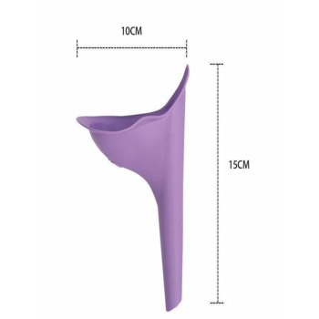 2Pcs Portable Female Woman Ladies She Urinal Urine Wee Funnel