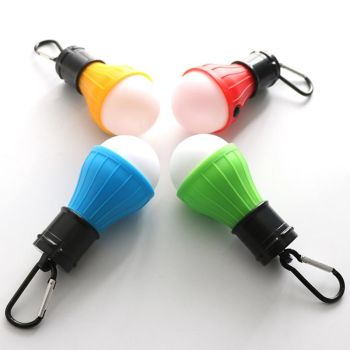 4Pcs Tent Light, Waterproof Led Portable Hook-Type Mini Camping Emergency Light, Black