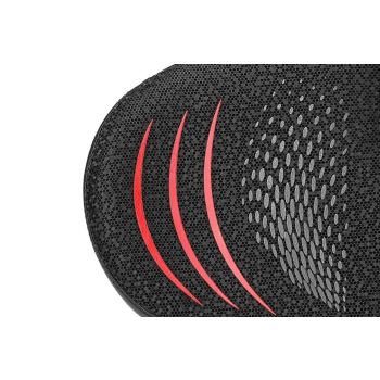 Noseless Bike Seat Cushion for Men & Women Comfortable Saddle for Peloton Bikes Exercise Bikes Electric Bikes Cruiser Bikes - Black&Red