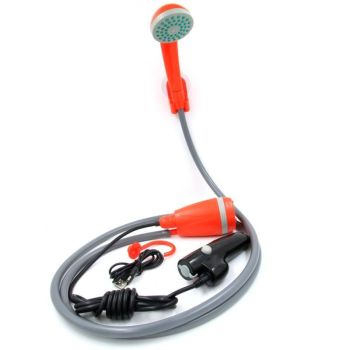 Portable Outdoor Shower Kit, with 12V Camping Water Pump