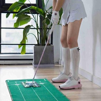 Golf Putting Mirror Swing Trainer Indoor Practice Accessories Training