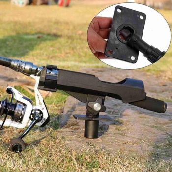 4pcs 360 Degree Fishing Rod Holder Rotatable Fishing Bracket Screws