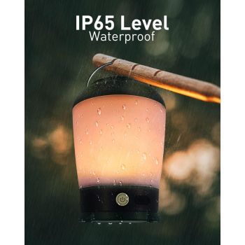LED Camping Light, Rechargeable Camping Light for Tent with 6 Lighting Modes Waterproof for Camping Hiking