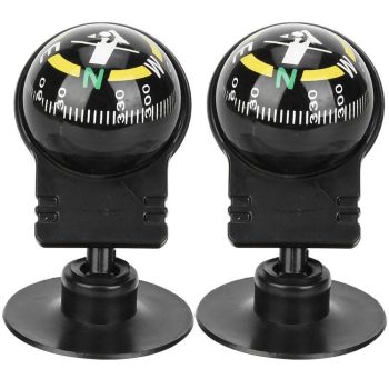 Outdoor compass car compass compass ball navigation tools 2PCS LC282 ABS