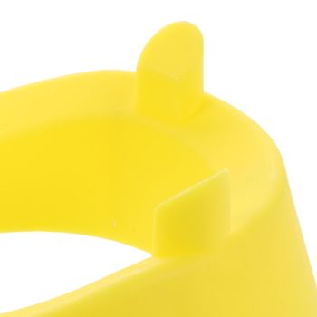 4pcs Football Kicking Tee - Sport Ball Display Rack - Field Goal Kicking Holder Stand - Football Training Equipment Yellow