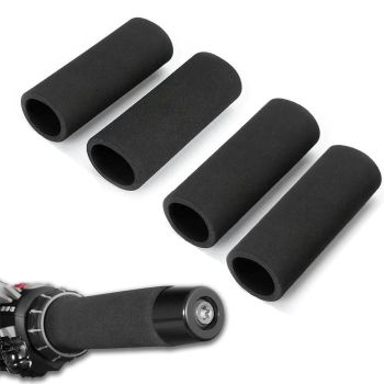 4 PCS Motorbike Comfort Grips Anti Slip Universal Sponge Handlebar Grip Covers for Motorcycle Scooter