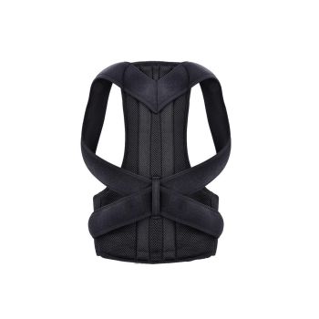 Adjustable Posture Corrector Full Back Shoulder Support Brace for Adults - 3XL