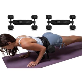 Hip Thrust Belt For Dumbbells Booty Belt For Hip Thrust Slip-Resistant Pad