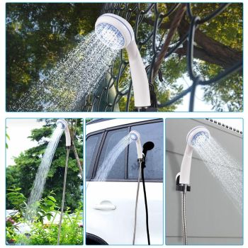 Portable Camping Mobile Shower USB Rechargeable Electric Shower Pump Outdoor