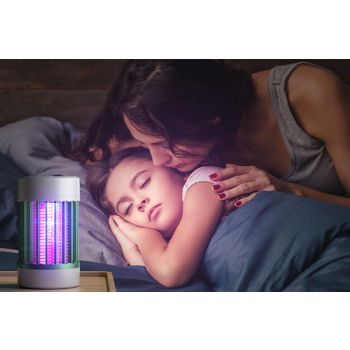 Electric Bug Zapper Fly Zapper Mosquito Trap LED Fly Trap Rechargeable Mosquito Lamp Mosquito Light Zapper