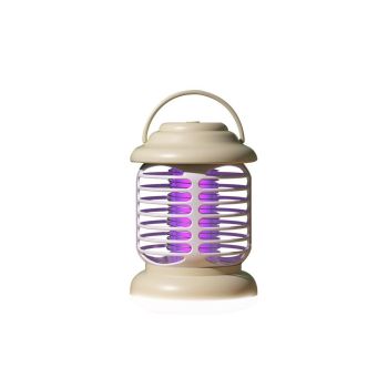 Portable Electric Mosquito Zapper Killer Lamp Trap for Indoor and Outdoor -Grey