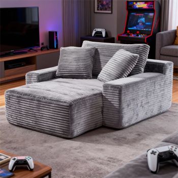 Modern Minimalist Modular Sofa - Dark grey