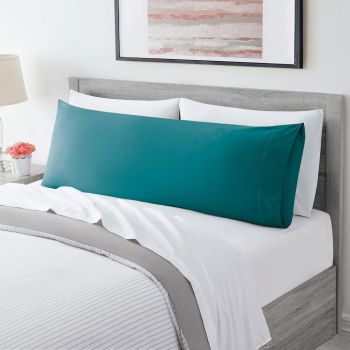 Ultra Soft Microfiber Body Pillow Cover/Pillowcases with Envelope-style pocket (50cm x 150cm Body Pillow Cover,Blue green)