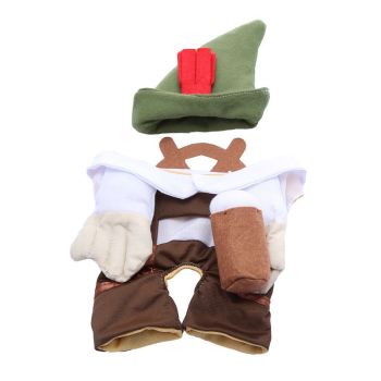 Dog Beer Waiter Costume Odd Pet Polyester Beer waiter XL