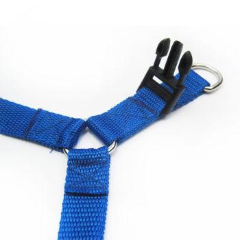 Adjustable Dog Harness Pet Supplies Blue L