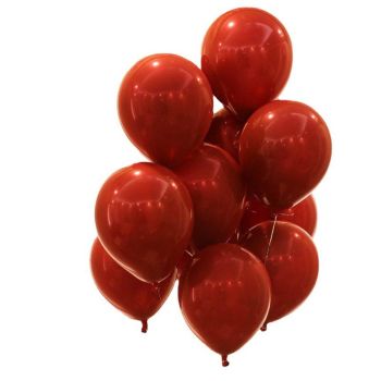 Hanlin 10inch Gold Metallic Balloons Pack of 50 10-inch
