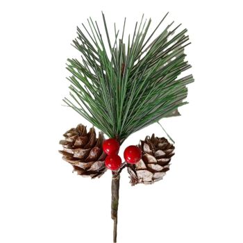 Rong & Jane Natural Pine Cone Xmas Ornament Handmade True color