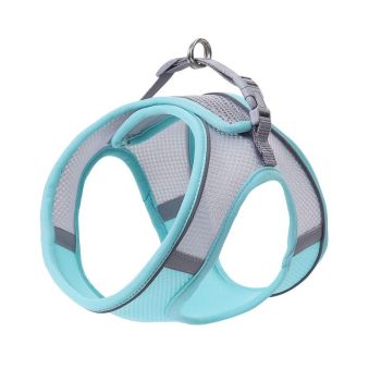 Pippi Dog Harness Polyester Breathable Mesh M Orange