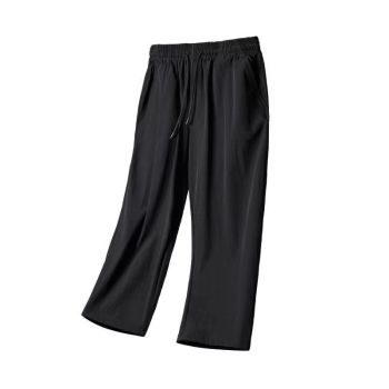 Men Sports Pants Quick Dry Loose Summer Plaid XXL