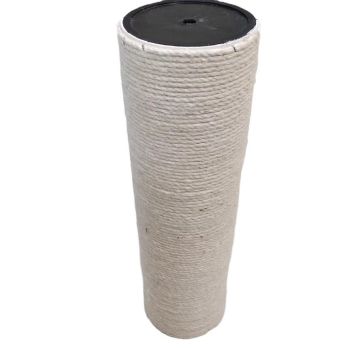 Cat Climbing Frame PVC Post 8.5cm Meow Star Climb Yellow twine Post 12 diameter 55cm long