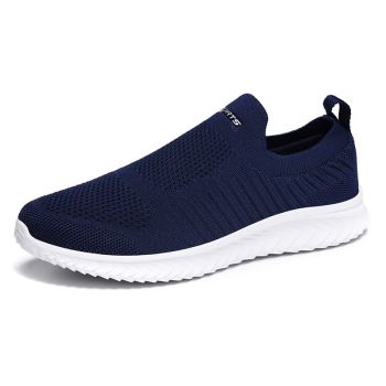 Men Sports Shoes Lightweight Breathable Mesh A19 Black Grey 41