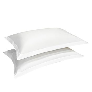 Drunken Butterfly Pillowcase 100 Cotton Satin White 58*88 (suitable for 45*75 pillow and 48*74 pillow)