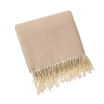 Acrylic Sofa Blanket Dong Xuan 127x172cm Khakis 130*220cm (including tassel) 780 grams