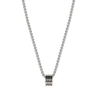 Titanium Steel Necklace Small Waist Pendant Unisex Small waist. 70cm titanium steel chain
