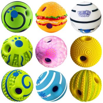 Yinuo Dog Sound Toy Ball PVC Chew Cactus 14CM(opp bag)/20.00 kg-30.00 kg dog