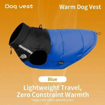 Keep Your Pup Cozy and Visible This Winter – Waterproof, Insulated Dog Coat with Reflective Strips, Front Zipper, D-Ring Leash Attachment, and Adjustable Fit for Daily Walks and Outdoor Adventures (5XL, Yellow)